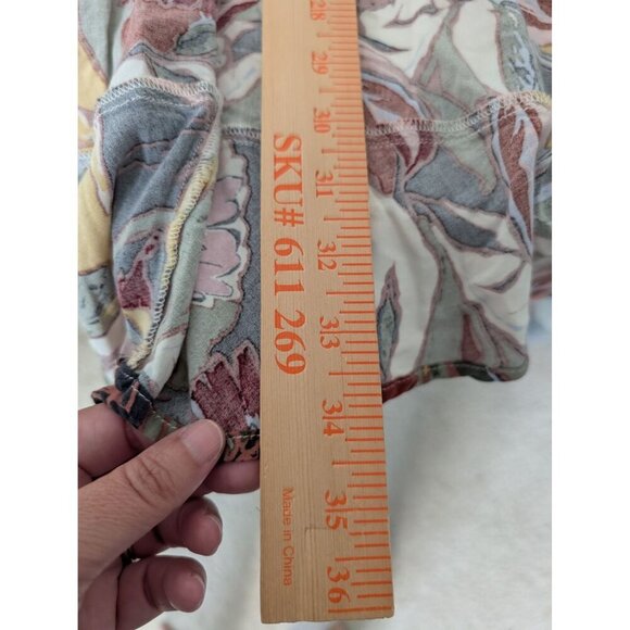 Torrid Floral Challis Hi Low Skirt Womens Plus Size 4X Rayon Casual Pull On - Picture 11 of 11